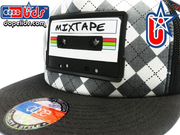 smARTpatches Truckers Mixtape Argyle Trucker Hat