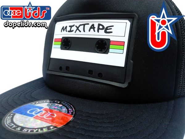 smARTpatches Truckers Mixtape Black Trucker Hat