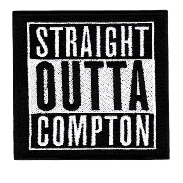 Cool "Straight Outta Compton" Patch 8.5cm