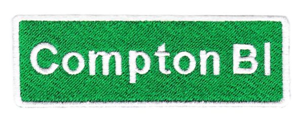 Cool Compton Bl. Patch 10cm