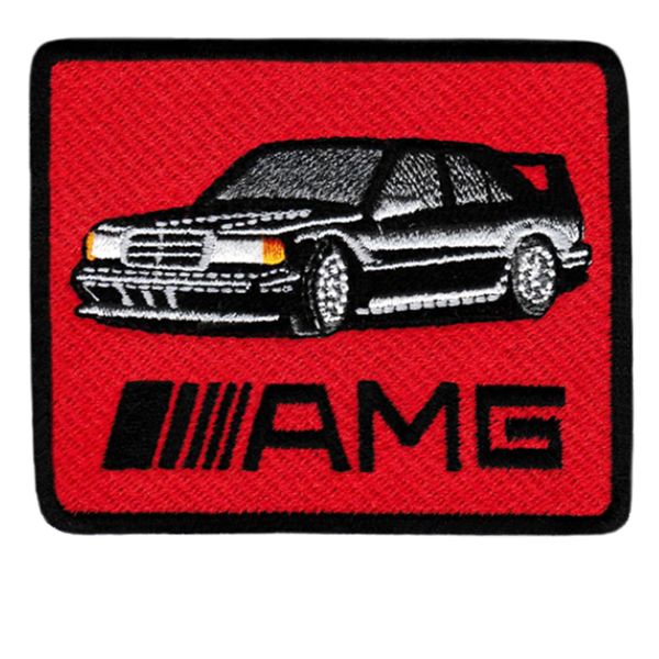 Vintage Style AMG Patch Badge 8.5cm