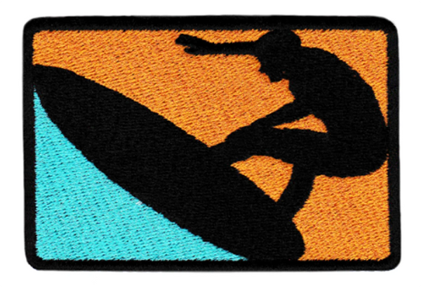 Beautiful Surfing Surfer Patch 10cm