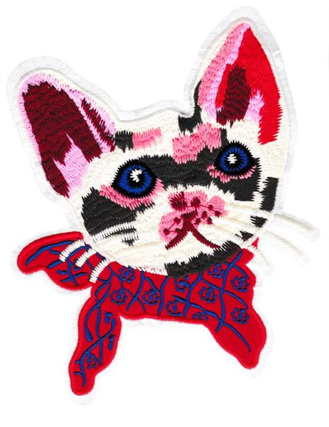 Beautiful Kitty Cat Patch XXL Extra Large 22cm Applique