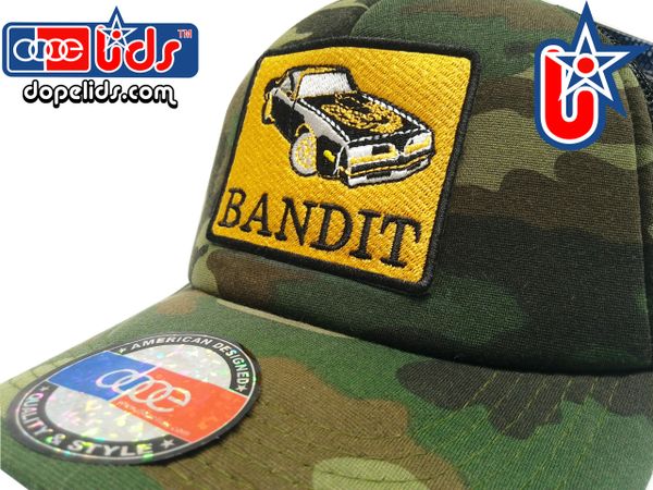 smartpatches Truckers Bandit Trucker Hat Curved Bill (Camo)