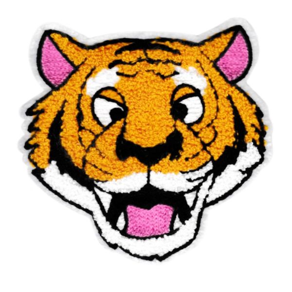 Extra Large Chenille Tiger Patch (15cm)