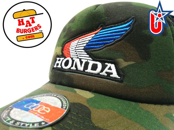 smARTpatches Truckers Honda Trucker Hat Curved Bill (Camo)