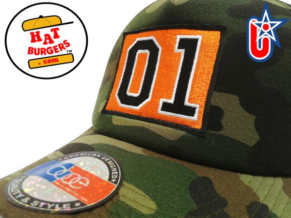 smARTpatches Truckers 01 Dukes Trucker Hat Curved Bill (Camo)