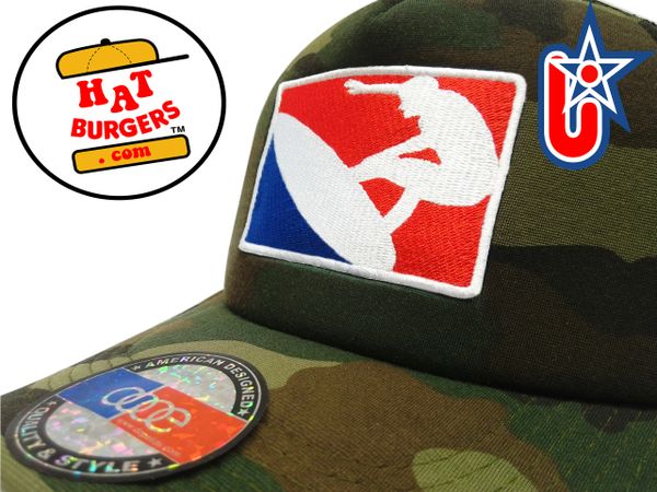 smARTpatches Truckers Major League Surfer Surfing Trucker Hat Curved Bill (Camo)