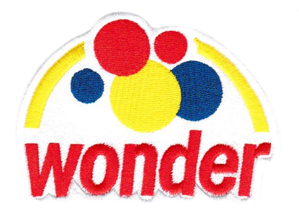 EMBROIDERED WONDER BREAD PATCH 