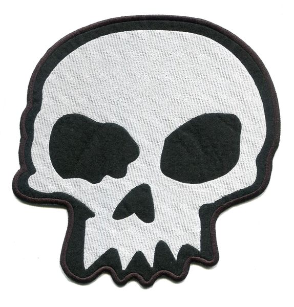 Cool Skull Patch XXL 20cm