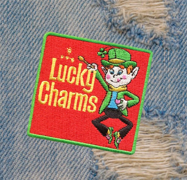 Lucky Charms Cereal Patch 8.5cm x 8cm