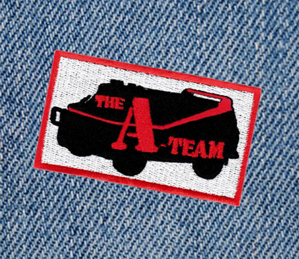 Vintage Style A-Team Patch 8cm Applique