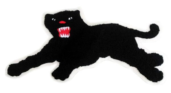 Cool Chenille Black Panther Patch Large XXL 35cm Applique