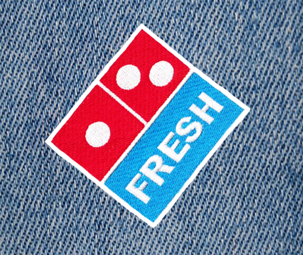 Cool DJ Fresh Pizza Hip Hop Club Patch 7cm