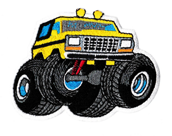 Keep on Truckin' Patch 4 x 4 Vintage Style 70's Truck Patch 10cm