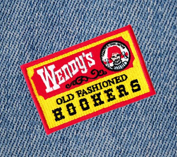 Old Fashioned Hookers Patch 9cm Applique
