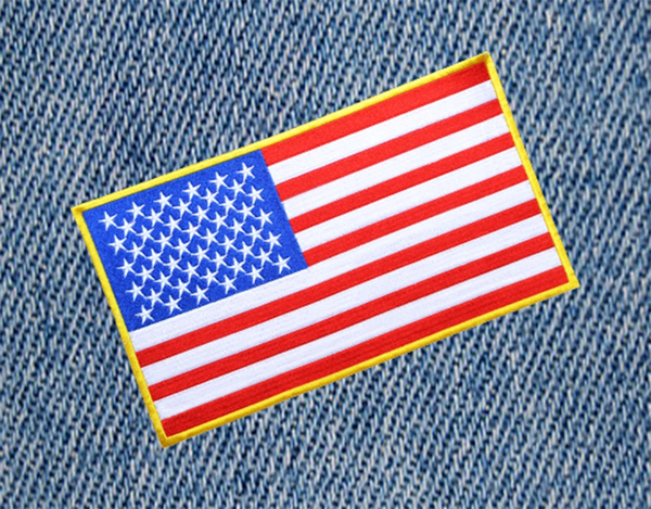 XXL USA American Flag Patch 30cm / 12 inches Back Patch