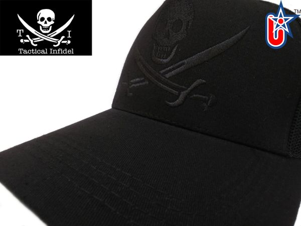 Tactical Infidel Jolly Roger Pirate Trucker Hat