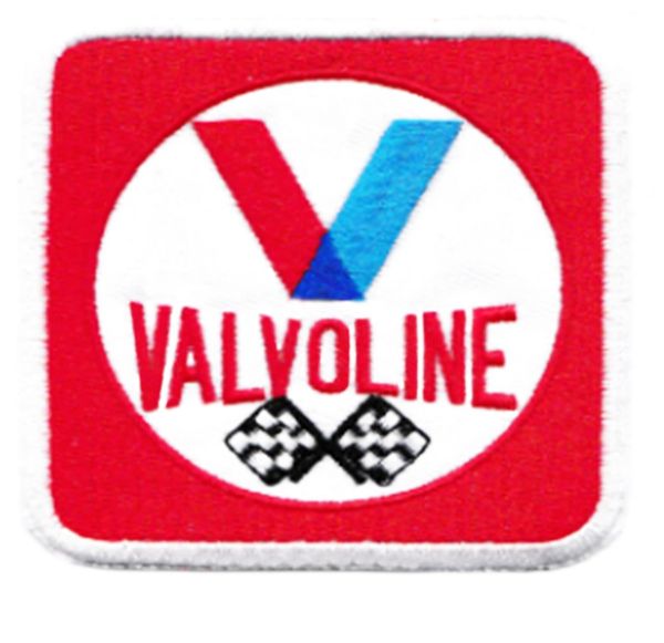 Vintage 70's Style Valvoline Patch 7.5cm / 3 inches