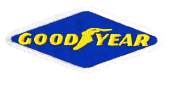 Vintage 70's Style Goodyear Patch 7.5cm / 3 inches