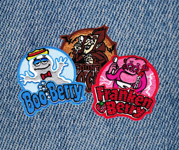 Monsters Cereal Patch Booberry Frankenberry Count Chocula 8cm / 3.2 inch