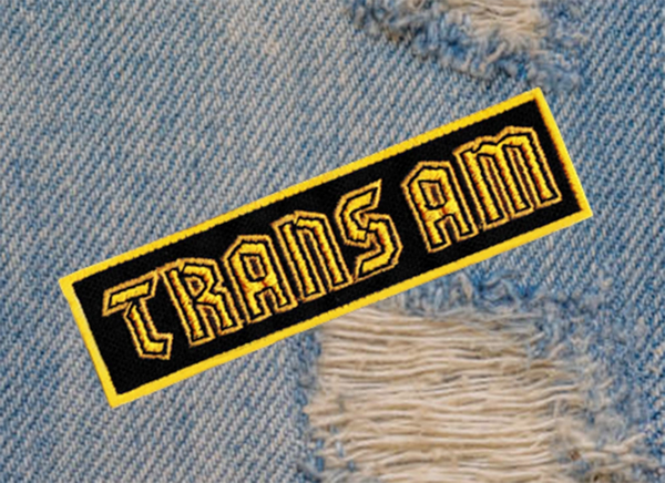 Vintage Trans Am Patch 9.5cm / 3.7 inch