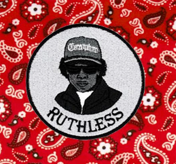 Eazy E Patch Hip Hop 9cm / 3.5 inch