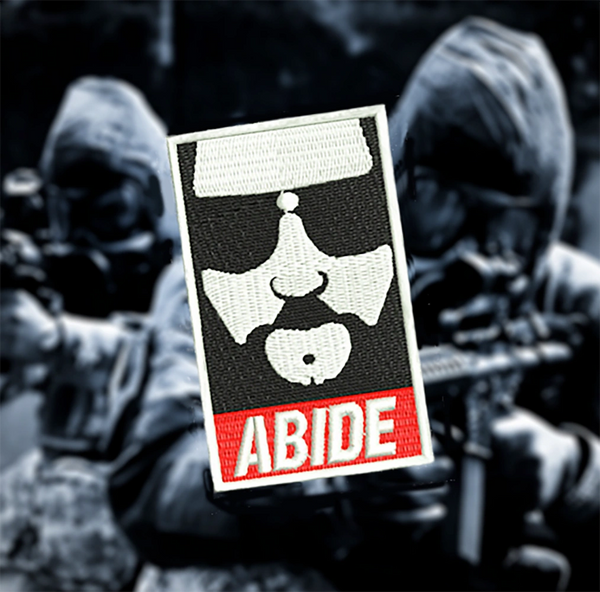 Cool Abide Movie Morale Patch Hip Hop 8cm / 3.2 inch