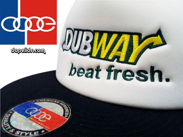 smartpatches "Dubway Beat Fresh" Vintage Style Trucker Hat