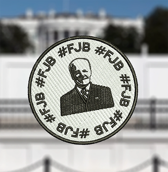 Cute & Funny Political "FJB" Patch 7.5cm Applique