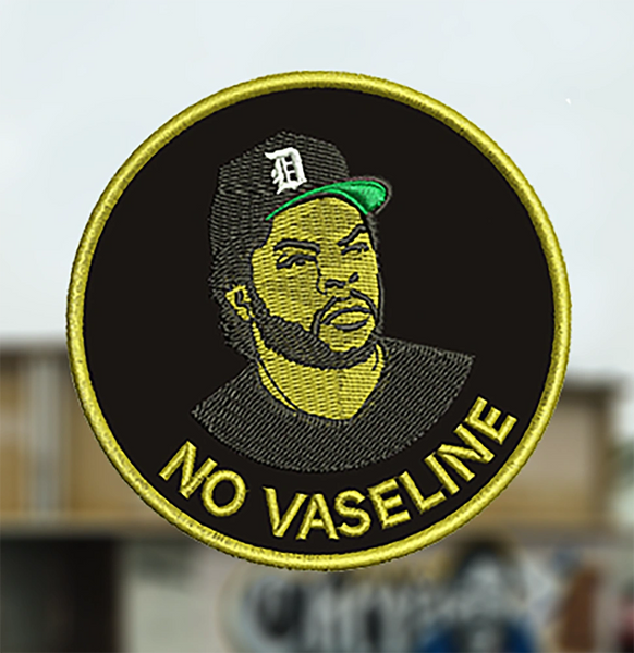No Vaseline Patch Hip Hop 9cm / 3.5 inch