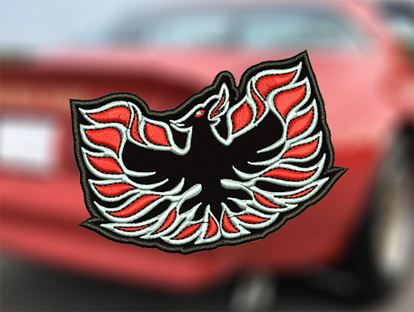 Vintage Style Firebird Trans Am Patch 8.5cm / 3.4 inches