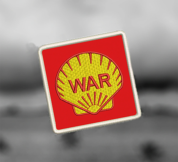 War Protest Patch 7.5cm / 3 inch