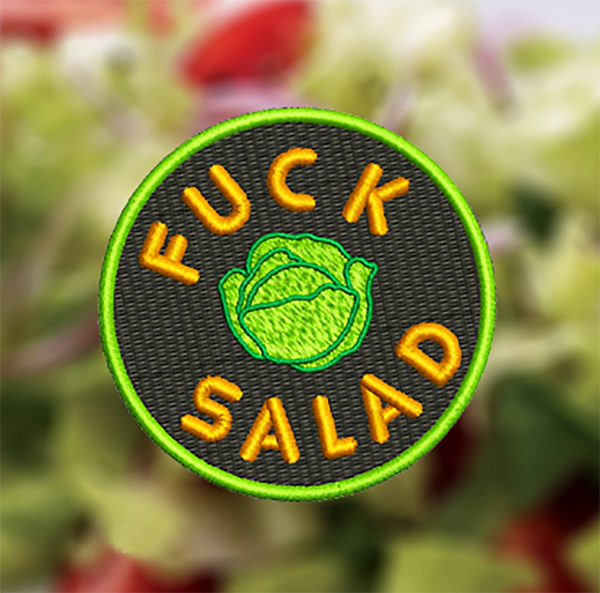 Cool Fuck Salad Patch 7.5cm / 3inch