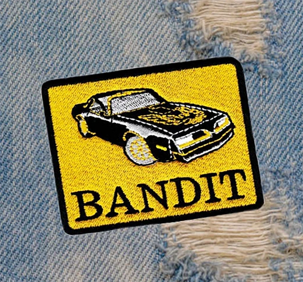 Vintage Style "Bandit" Firebird Patch 8.5cm