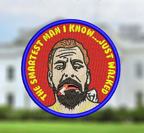 Funny Hunter Biden Political Patch 7.5cm / 3 inch