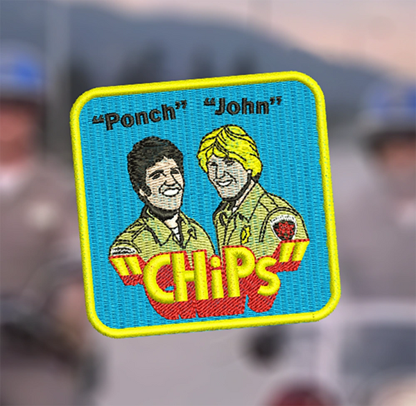 CHIPS Patch 7.5cm / 3 inch