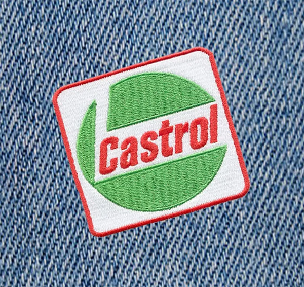 Vintage Style Castrol Oil Patch 7.5cm / 3 inch