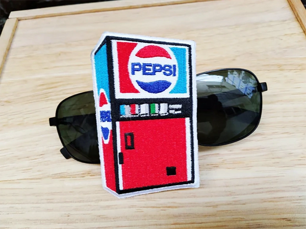 Vintage Style 80's Pepsi Patch 10.5cm / 4.1 inch