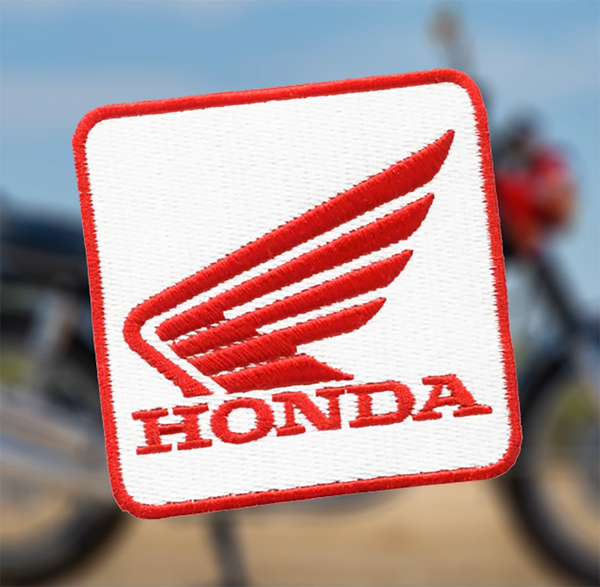 Honda Wing Motorcycle Racing Patch 8cm / 3.2 inch