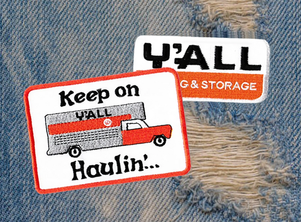 Keep on Truckin Haulin Trucker Patch 10cm / 4 inch