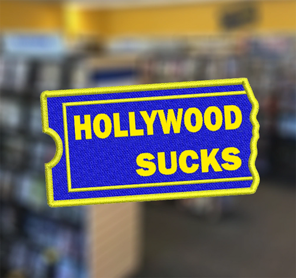 Hollywood Sucks Morale Patch 9cm / 3.5 inch