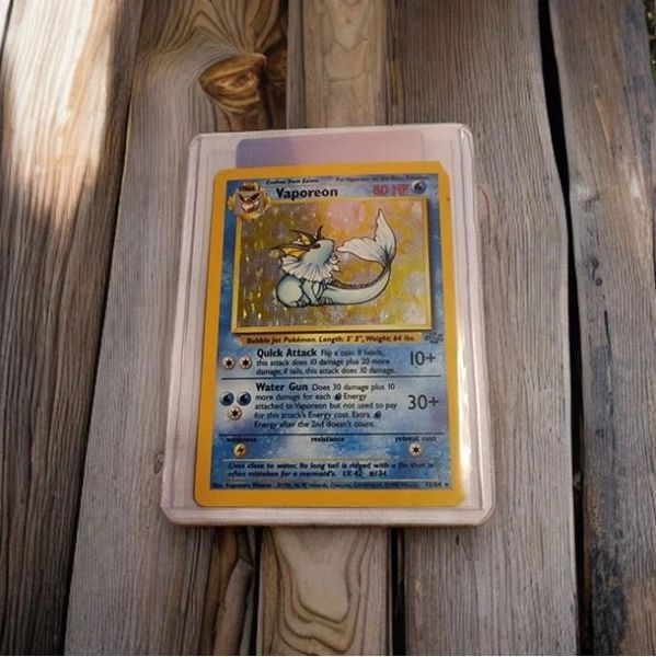 vaporeon 12 64 holo price