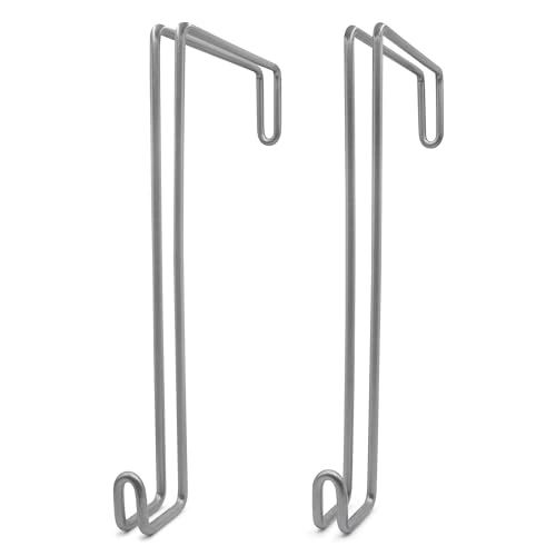 Over The Wall Concrete Cinder Cement Block Wall Outdoor Hooks Hangers for 8 Walls Extra Long Large Rafter Ladder Pool Equipment Pole Hooks Hangers for Planters Hoses Horse Tack Room Organization