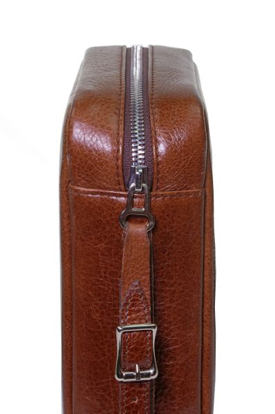 Havana Oiled Saddle Leather Cigar Case - Russet