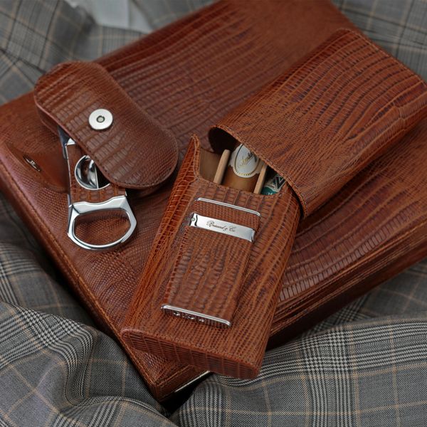 Three Cigar Show Band Carrying Case