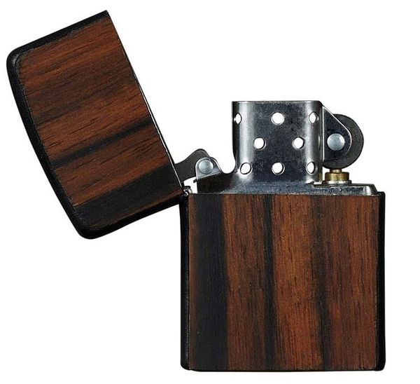 Wood Zippo Lighter