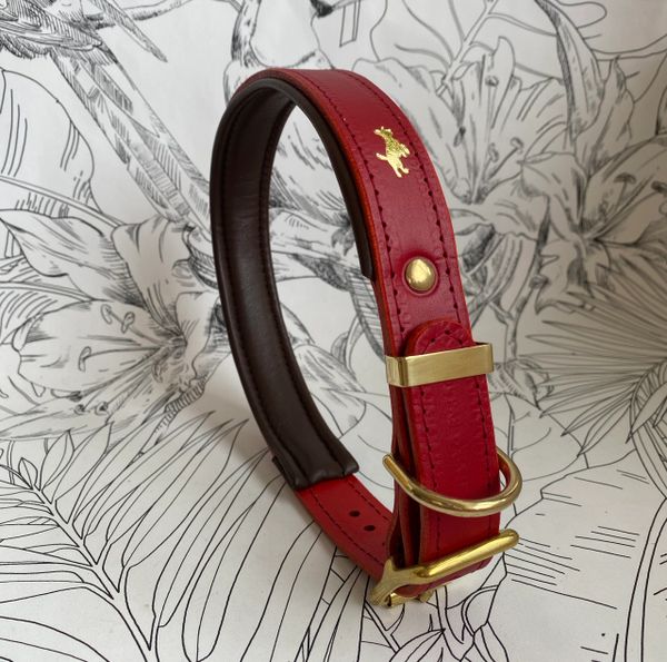 beautiful leather dog collars