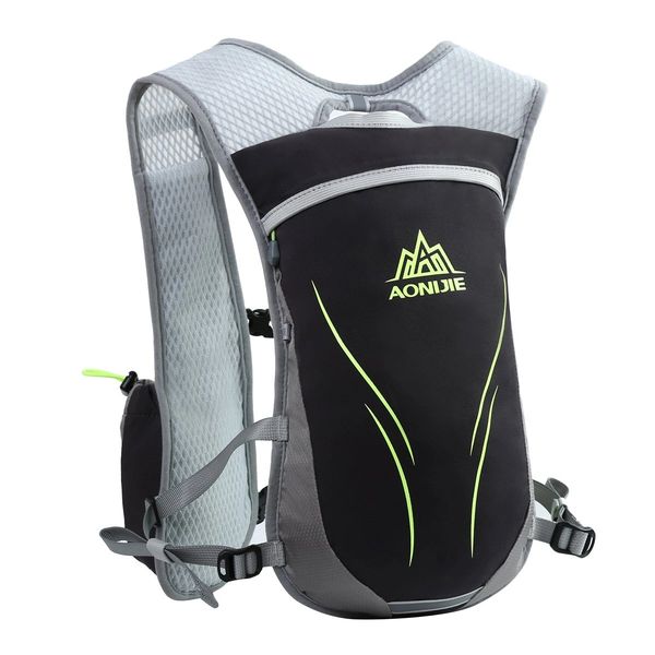  Waterproof Running Hydration Vest, 5.5L Breathable