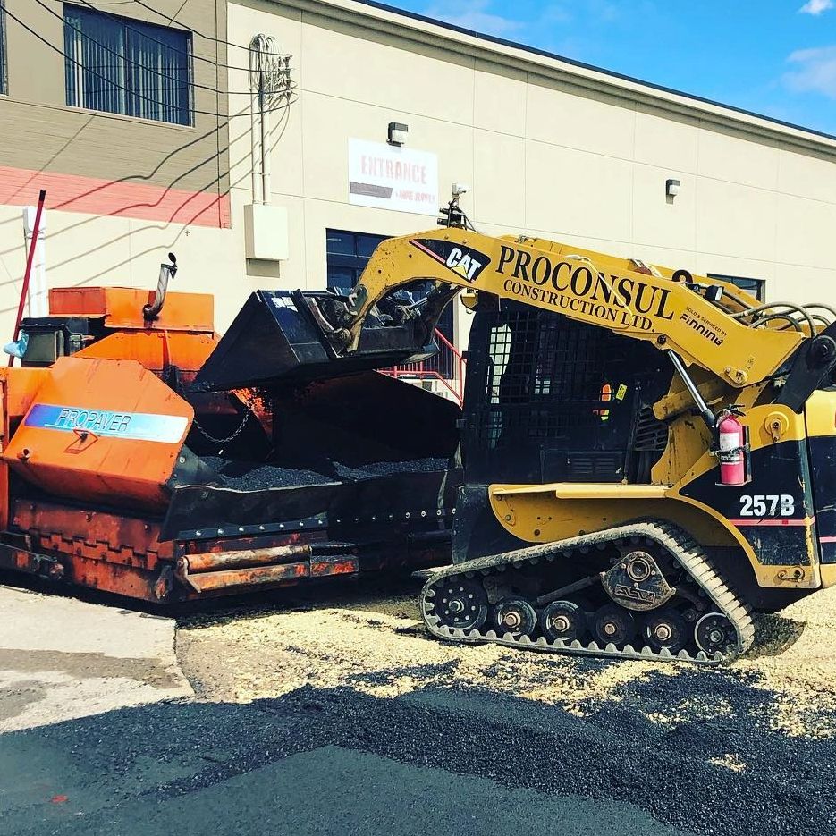 Asphalt Paving on Commercial Property